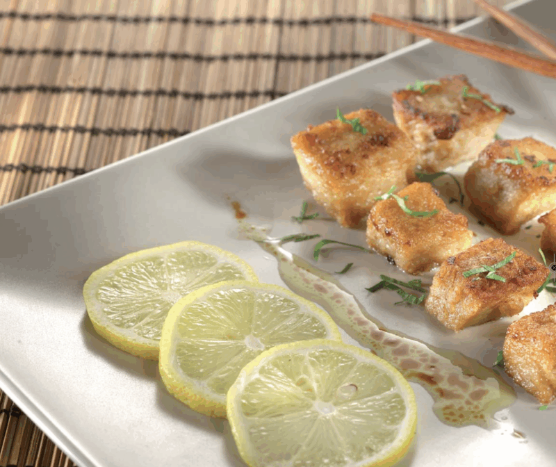 Spezzatino di seitan al limone
