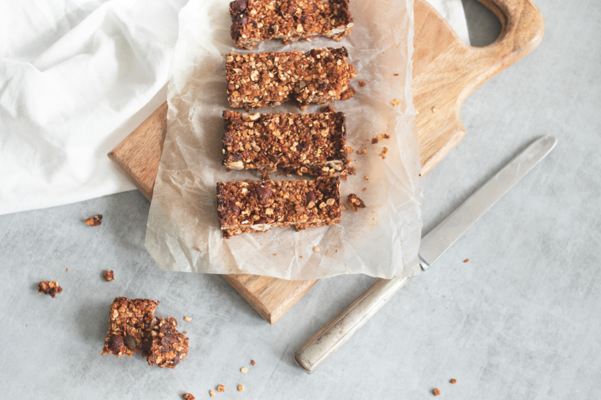 Barrette al muesli fatte in casa
