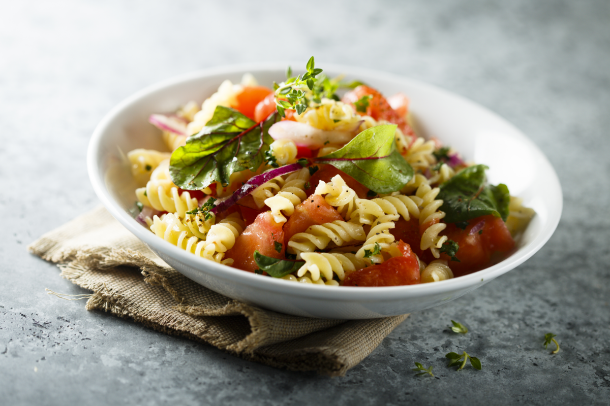 Fusilli ai profumi dell&rsquo;orto