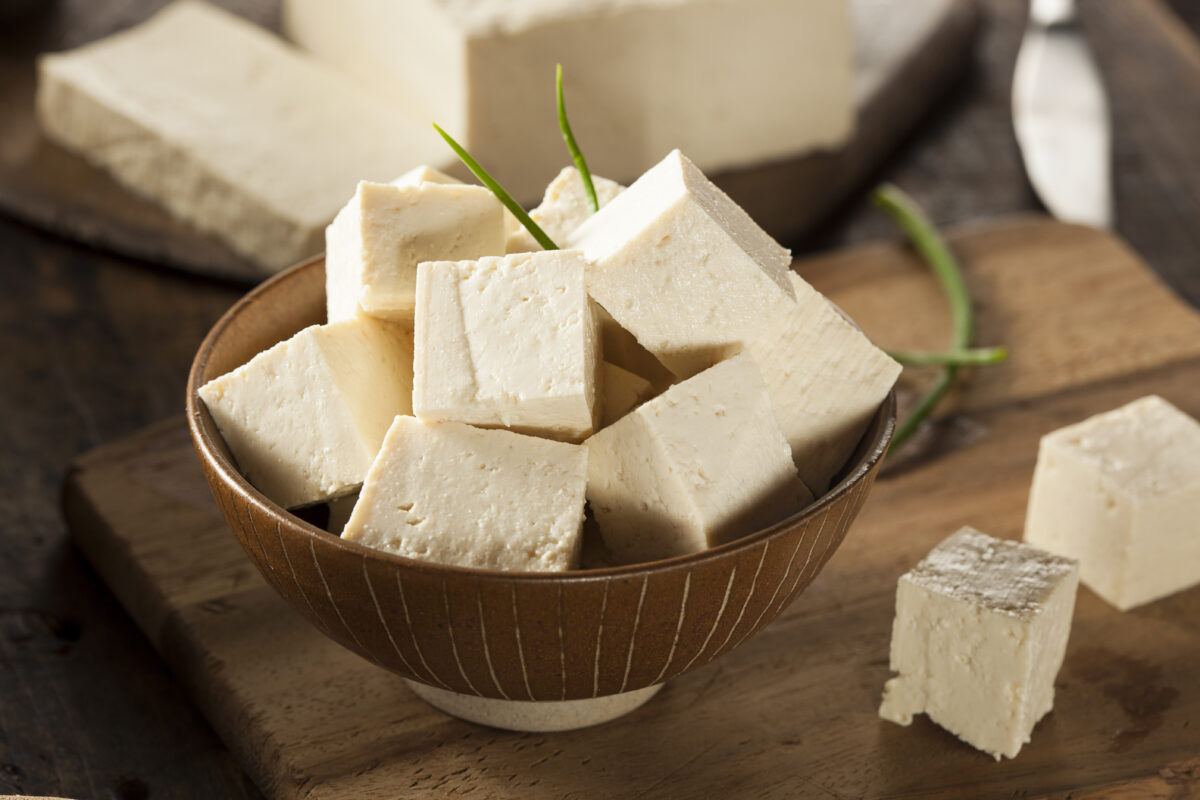 Crema di tofu al curry