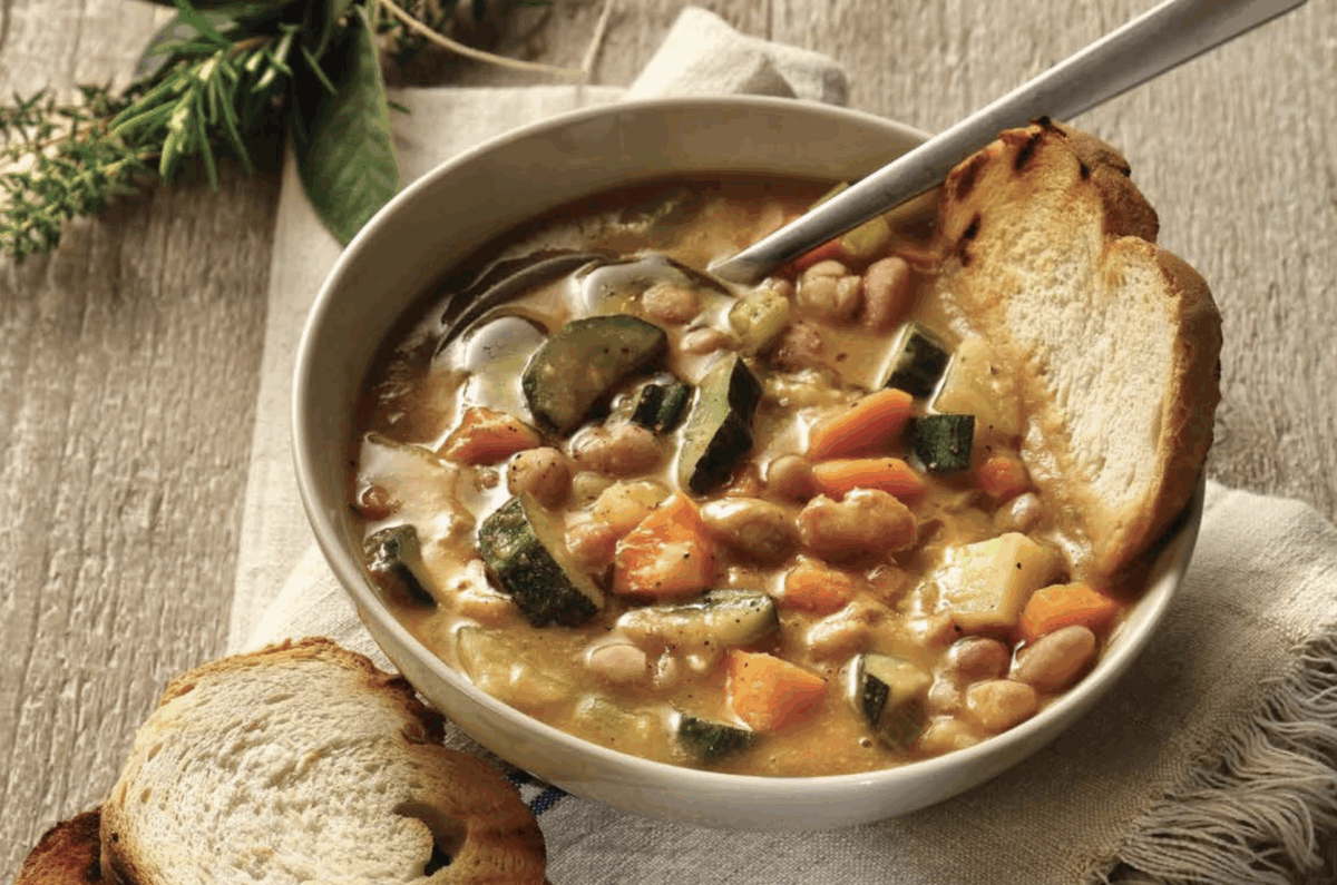 Zuppa di borlotti