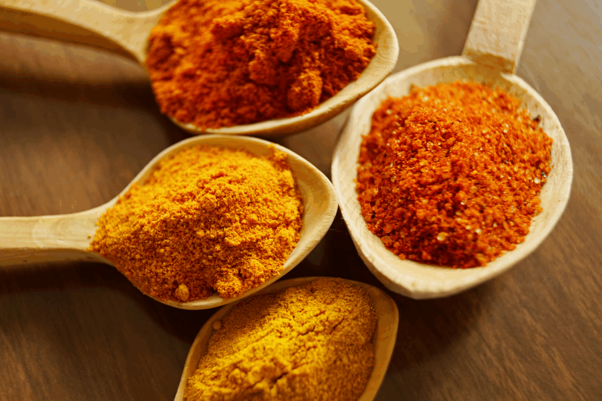 Fiocchi di neve alla curcuma
