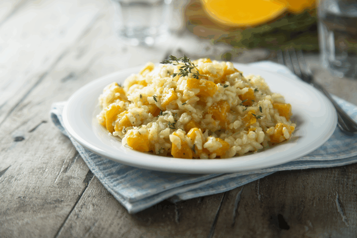 Riso alla zucca