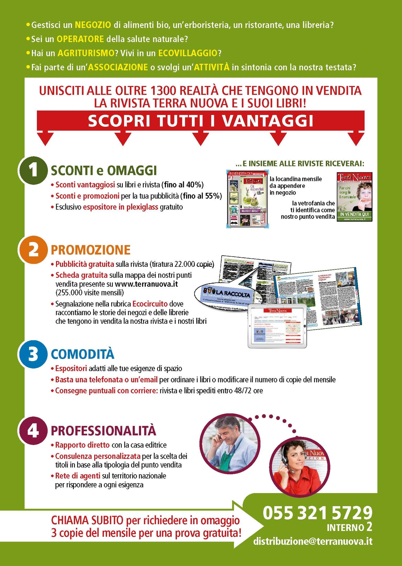 Distribuzione Terra 
