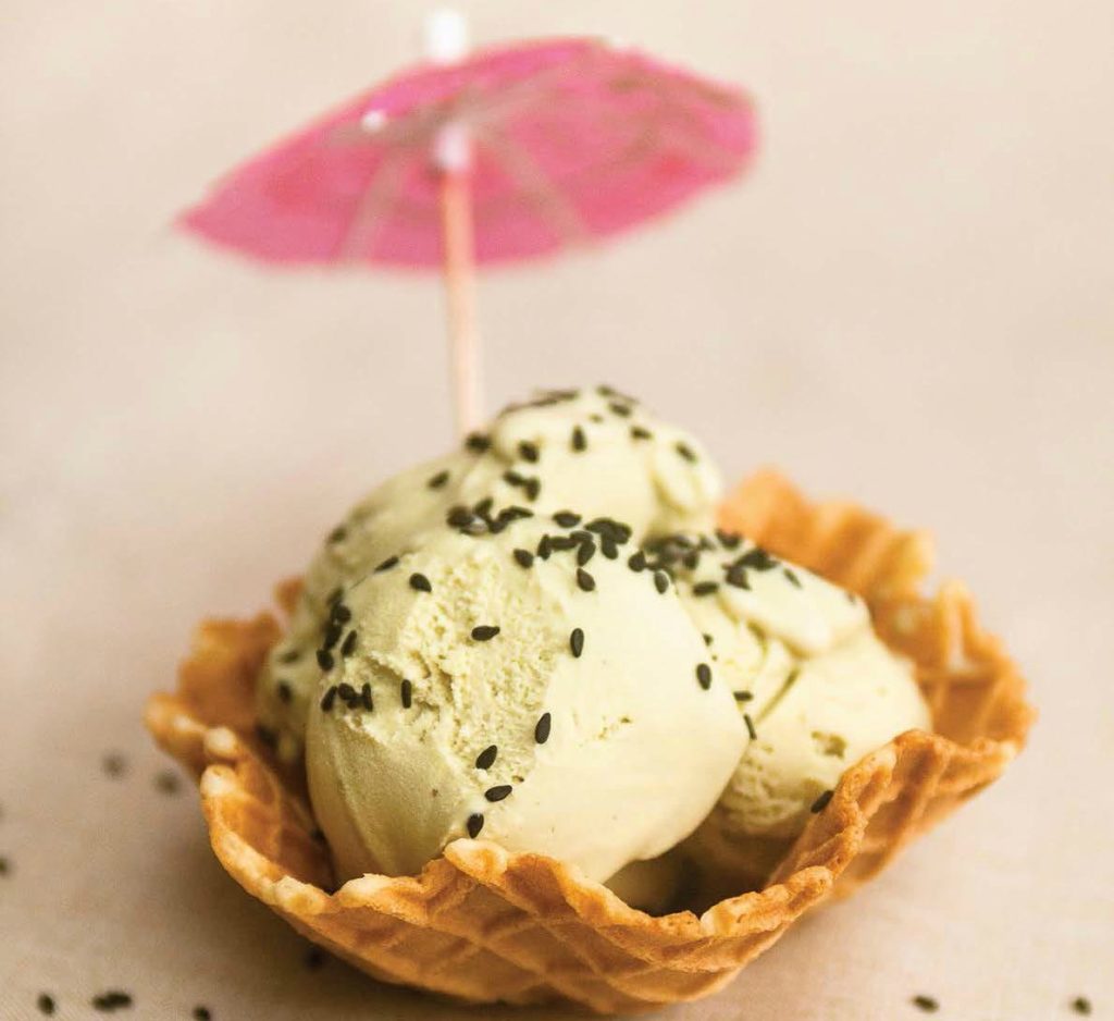 Gelato al t&egrave; matcha