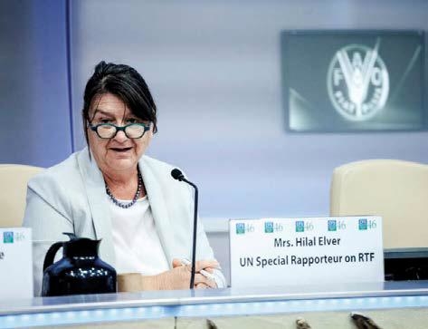 Hilal Elver: &laquo;L&rsquo;Italia inserisca il diritto all&rsquo;alimentazione sana nella sua Costituzione&raquo;
