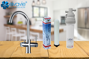 Il depuratore acqua sotto lavello con filtri in ceramica
