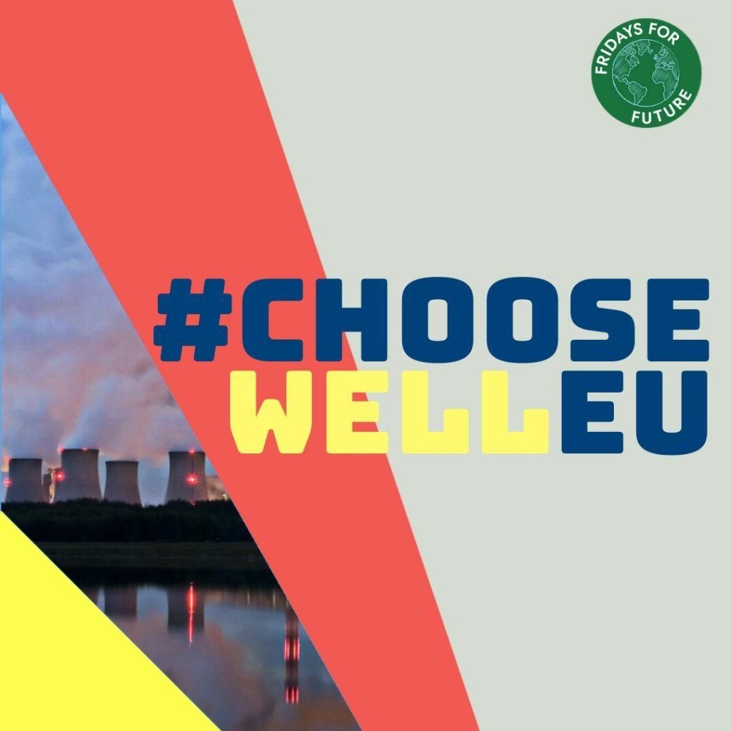 L’appello dei Fridays For Future: &laquo;Choose Well EU, Scegli Bene Europa&raquo;