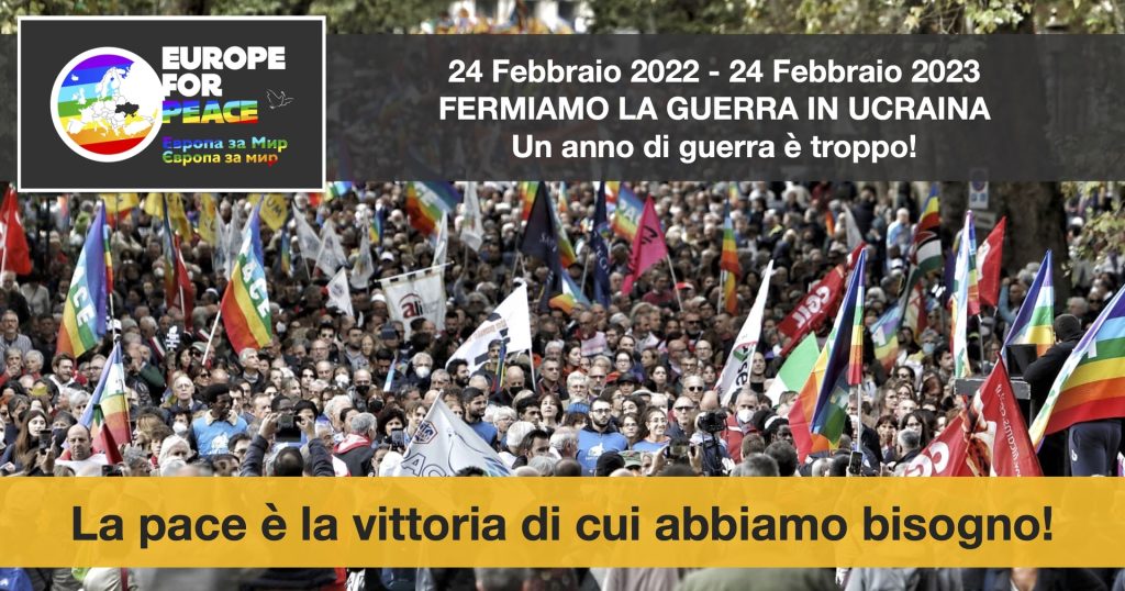 Manifestazioni in decine di citt&agrave; per chiedere la pace