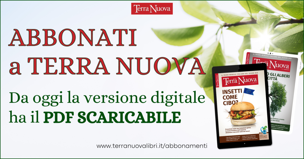 Novit&agrave;! Per gli abbonati a Terra Nuova la rivista si scarica anche in PDF