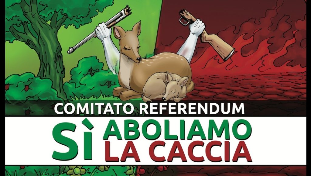 Referendum per l&rsquo;abolizione della caccia: iniziata la raccolta di firme