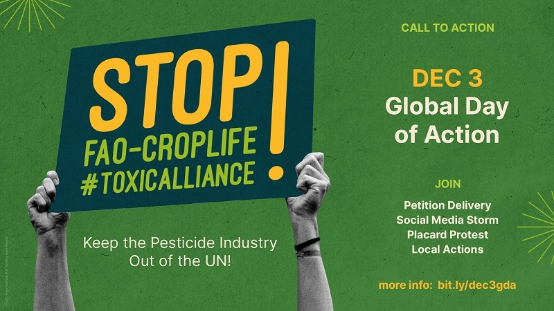 Societ&agrave; civile e popoli indigeni: &laquo;La FAO smetta di collaborare con l’agrochimica&raquo;