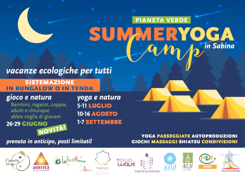 Summer Yoga Camp &ndash; Vacanze Ecologiche