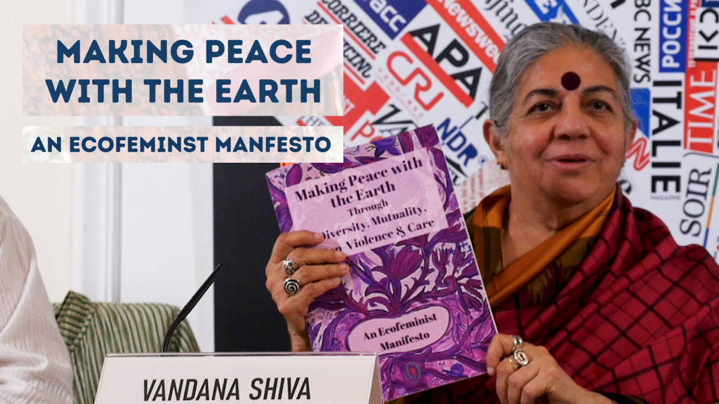 Vandana Shiva: &laquo;Gli OGM sono come il cibo artificiale, sottoscrivo l&rsquo;appello per il ritiro della legge che li sdogana in Italia&raquo;