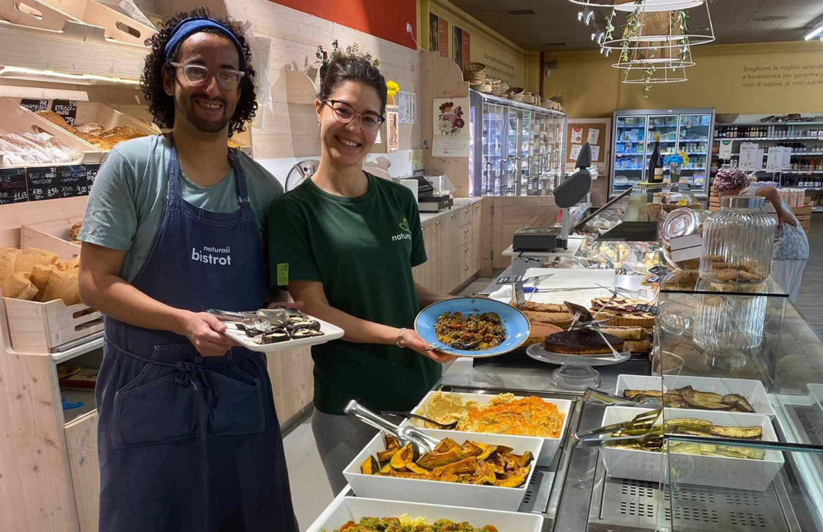 A Perugia un negozio bio che &egrave; anche bistrot