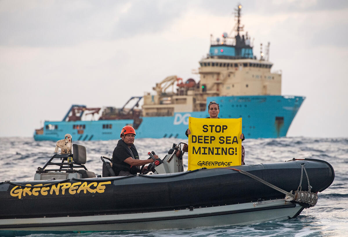 Greenpeace: &laquo;Bisogna fermare sul nascere le estrazioni minerarie negli abissi&raquo;