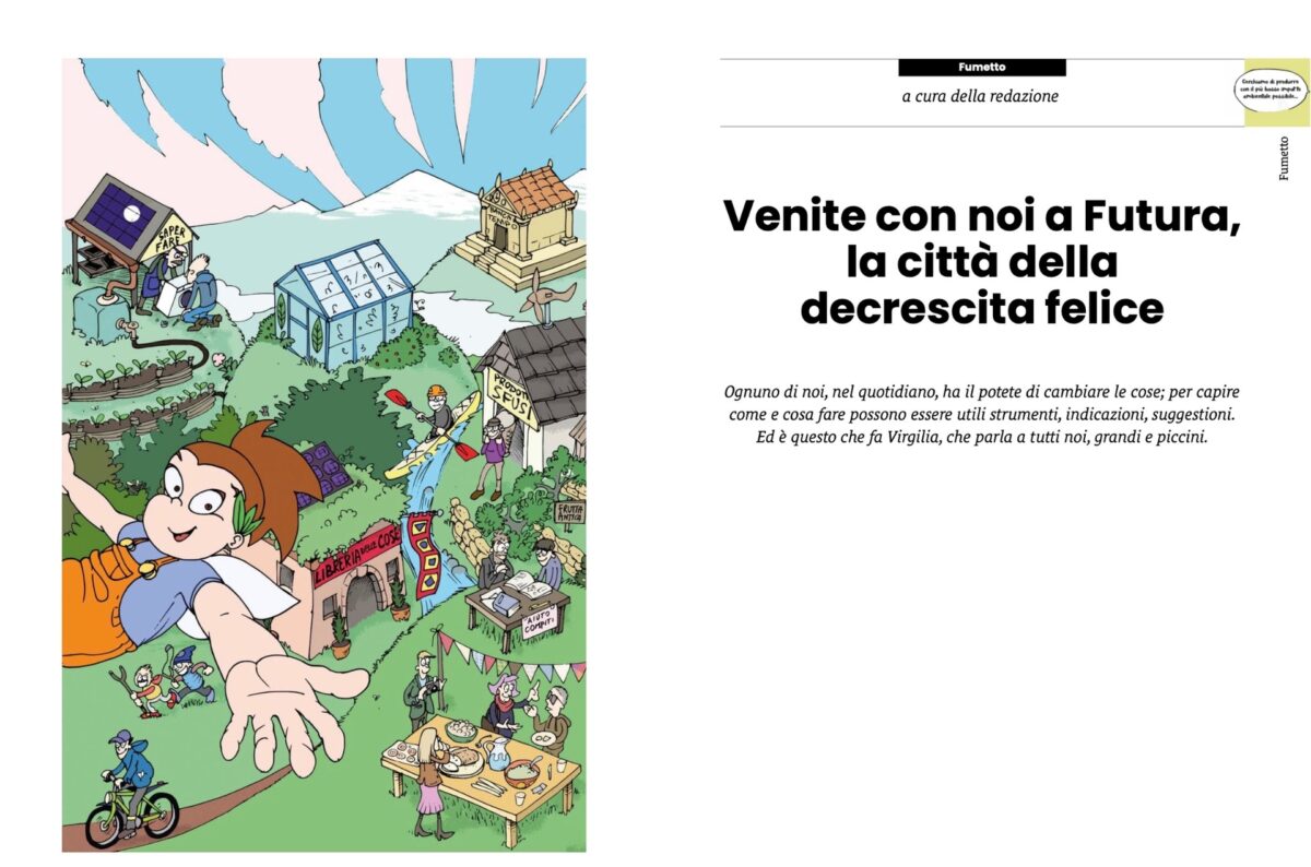Venite con noi a Futura, la citt&agrave; della decrescita felice