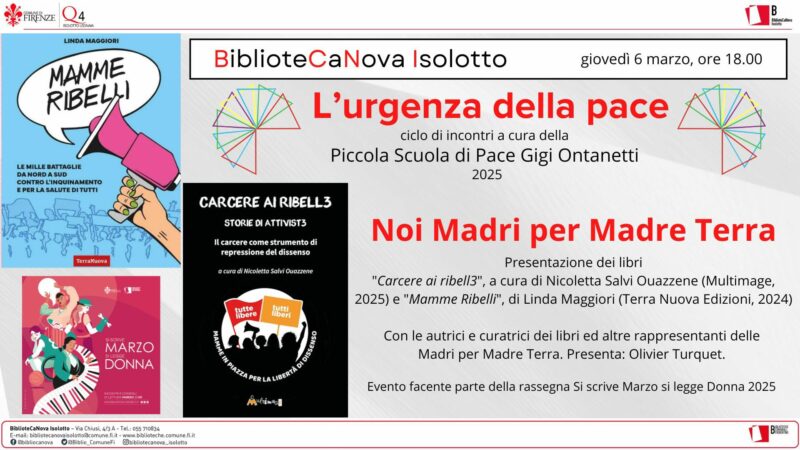 Linda Maggiori porta "Mamme ribelli" a Firenze