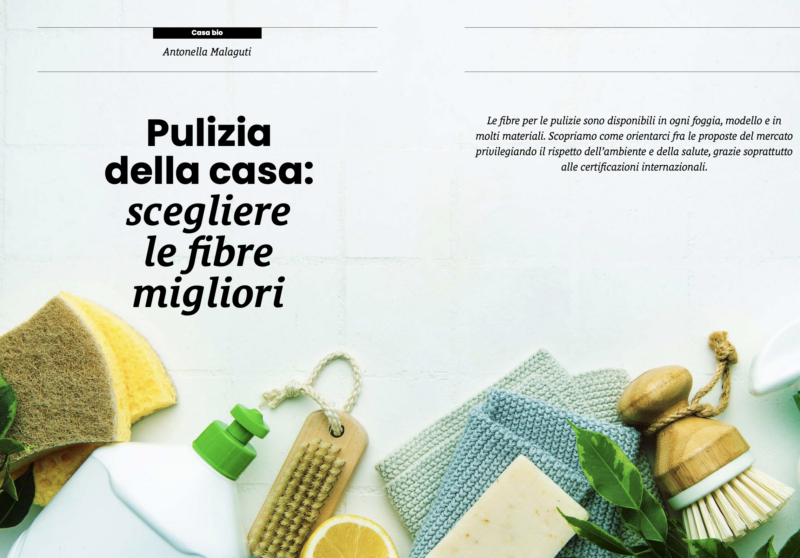 Pulizia della casa: scegliere le fibre migliori