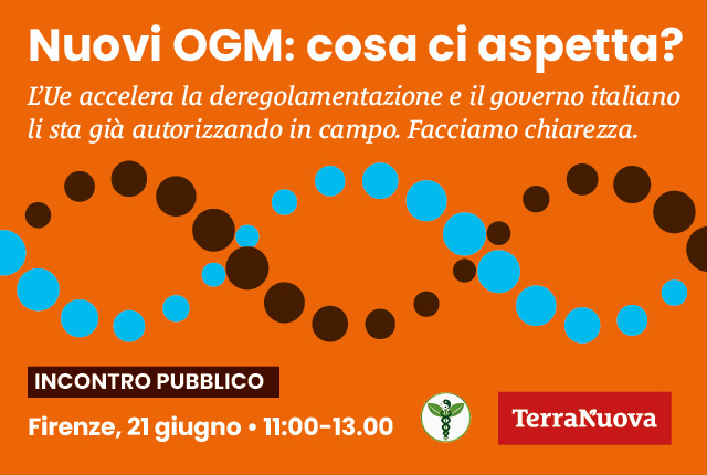 Nuovi OGM: cosa ci aspetta? Incontro pubblico per fare chiarezza