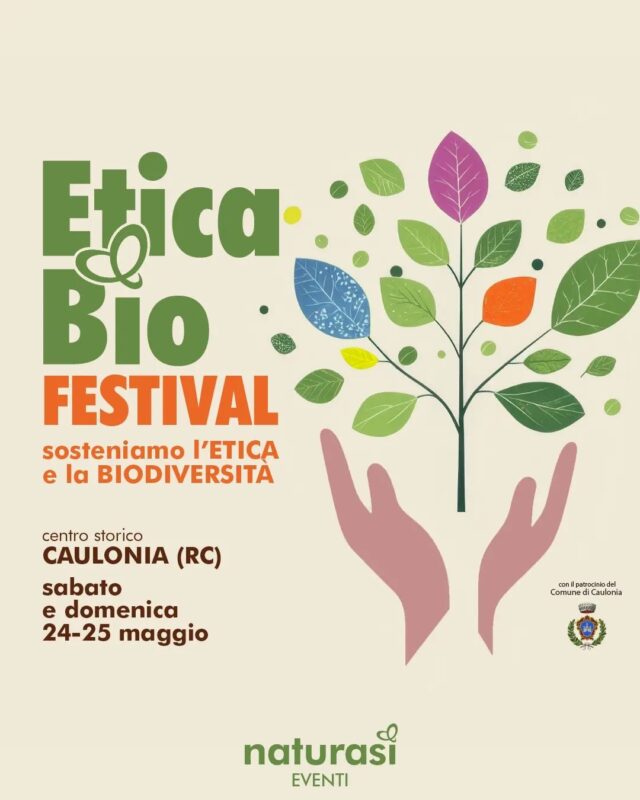Etica Bio Festival, in Calabria 24 e 25 maggio