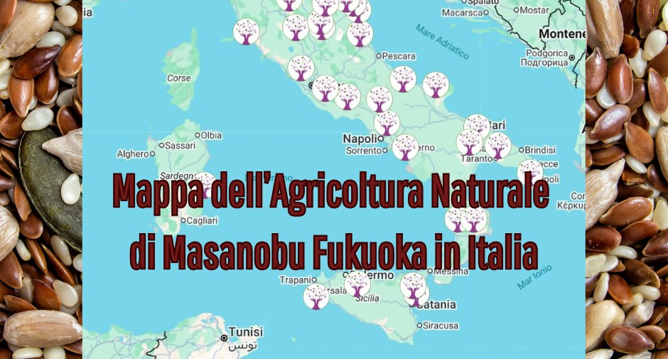 Ecco la mappa dell’agricoltura naturale in Italia