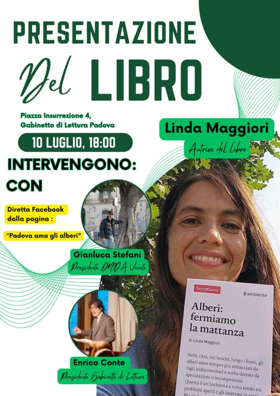 "Alberi: fermiamo la mattanza": se ne parla a Padova