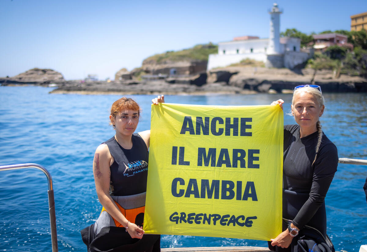 Greenpeace: &laquo;Mar Mediterraneo mai cos&igrave; caldo&raquo;