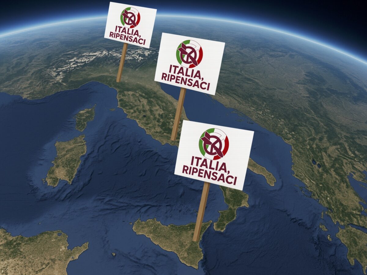 La campagna “Italia, ripensaci”: &laquo;Subito disarmo nucleare&raquo;