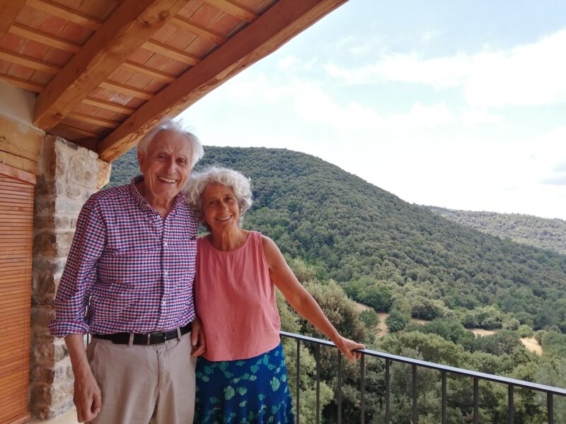 Michel Odent e Liliana Lammers