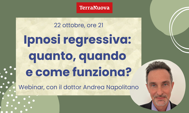 Scopri l'ipnosi regressiva: webinar gratuito