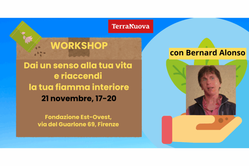 Dai un senso alla tua vita: workshop con Bernard Alonso
