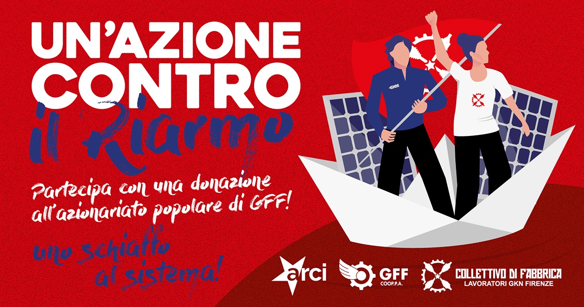 Ex Gkn: nuova raccolta fondi per la cooperativa che resiste