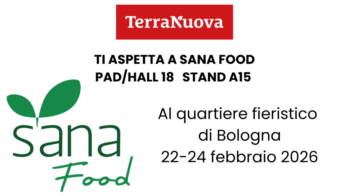 Terra Nuova a Sana Food a Bologna